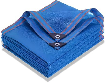 Voile d'ombrage pour extérieur, 5 x 9 m, protection des plantes de jardin, pergola, filet d'ombrage avec œillets, parfait pour poulailler et terrasse.