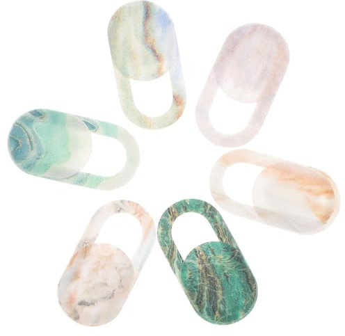 Operitacx 6pcs Webcam Privacy Cover Slide Laptop Camera Cover Slide Lens Protector for Phone and Computer