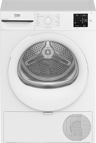 Beko BMT83EW 8kg, Classe D, Linea Estetica NX, motore asincrono, Display digitale, colore Bianco, oblò Bianco