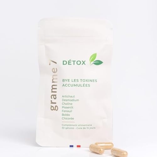 Détox Colon, Foie et Reins - Élimine les Toxines, Contrôle du Poids, Anti-Ballonnements - Naturel - Vegan - Sans Caféine - Fabriqué en France (1 Sachet)