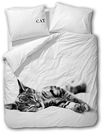 Traumschlaf Wendebettwäsche Cat