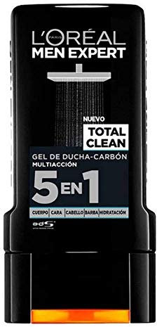 L'Oreal Paris Men Expert Gel Ducha Total Clean Carbon 300 Ml - 300 ml.