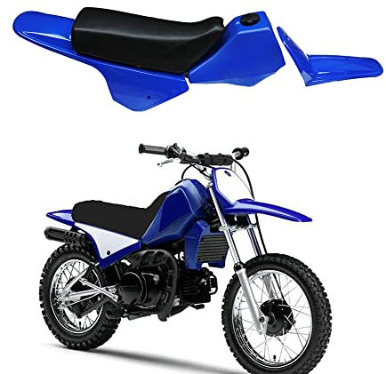Verkleidung Kunststoff Gastank Kit Heckkotflügel –PW80 PW 80 – Blau