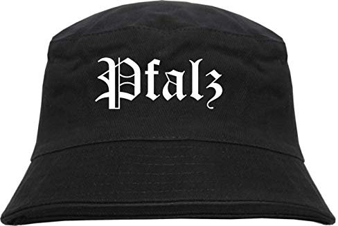 HB_Druck Pfalz Fischerhut - Bucket Hat Schwarz L/XL