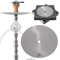 DILAW Shisha Kohleteller V2A Edelstahl | 24cm Big Size Silber | Wasserpfeife Hookah - Zubehör Kohle-Teller
