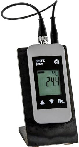 LH - Ludwig Heer CHEF'S PROBE-00-1.5 Temperatur-Messgerät -200-450 °C Fühler-Typ Pt1000