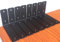 8 Pack - L 6 x H 4 x W 1.5, 5mm Thick Black L Shelf Bracket, Iron Shelf Brackets, Metal Shelf Bracket, Industrial Shelf Bracket Decorative Shelving, Shelf Supports with Screws