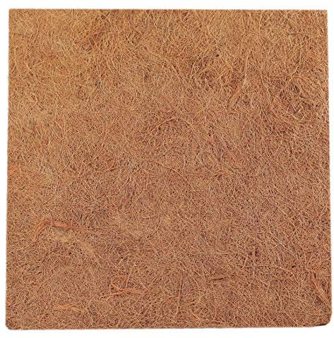 TropicShop Rückwand aus Natur Kokos/Kokosfaserrückwand für Terrarien | Kokos Matte (ca. 30x30cm)