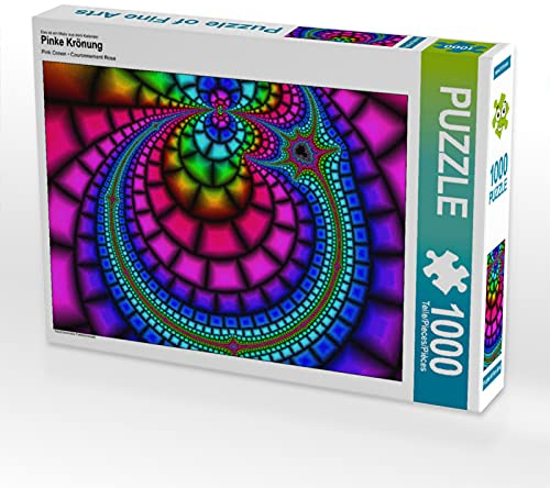 CALVENDO Puzzle Pinke Krönung | 1000 Teile Lege-Größe 64 x 48 cm Foto-Puzzle für glückliche Stunden