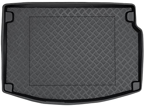 M MOTOS Tapetes de PE para maletero apata para Renault Megane III 2008-2016 Mejore la comodidad de su viaje con la resistente alfombrilla para el maletero del coche, que protege contra la suciedad y e