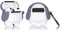 TAOCHEN Hülle für AirPods 3rd Erzeugung Ohrhörer mit Schlüsselschnalle Stoßfester Schutz Cartoon Design Nette Fall Cover Kompatibel mit AirPods 3