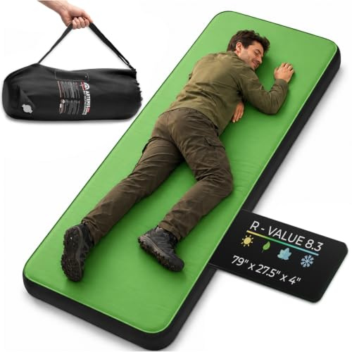 Gear Doctors Artemis 3D 8.3 R-Wert Selbstaufblasende Isomatte für Camping - Matratzenauflage, Campingmatte, Unterlage, Luftmatratze