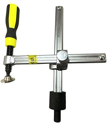 WELDINGER Schweißtisch Schraubzwinge pro vario 30-150x150 mm System 16 Zweikomponentengriff