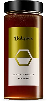 Balqees Raw Honey Fusion Honey (Lemon & Ginger, 400g)