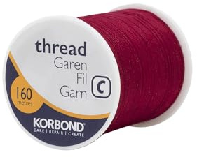 Korbond Polyester Thread 160m Atom Red - 110821