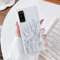 ZTOFERA Hülle für Samsung Galaxy S20 FE, Transparentes Klares Weiches TPU Hülle mit Blume Muster, Ultra Dünne Kratzfeste Silikon Gel Schutzhülle für Samsung S20 FE 5G - Lavendel
