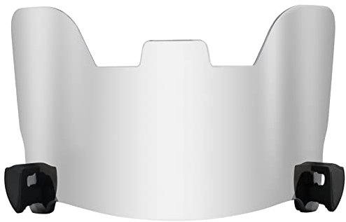 Silver Football Visor, Football Helmet Visor for Adults&Youth with Clips, Easy Install Visor for Football Helmet Protection Gear