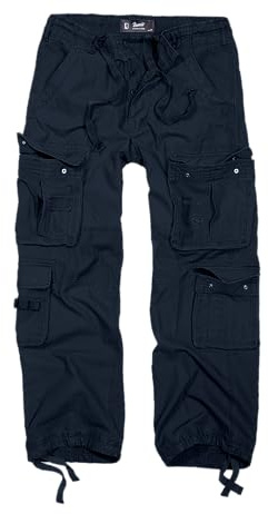 Brandit Pure Vintage Pants, Farbe: Charcoal-Grey, Größe: 6XL