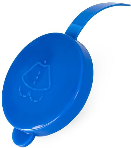Click&Fit Windscreen Washer Fluid Reservoir Cap compatible with Nissan Micra Leaf Pathfinder Maxima Navara NP300 Hardbody Sentra 350Z Skyline, Infiniti – Car Water Tank Bottle Cap 289137S000 2.26in