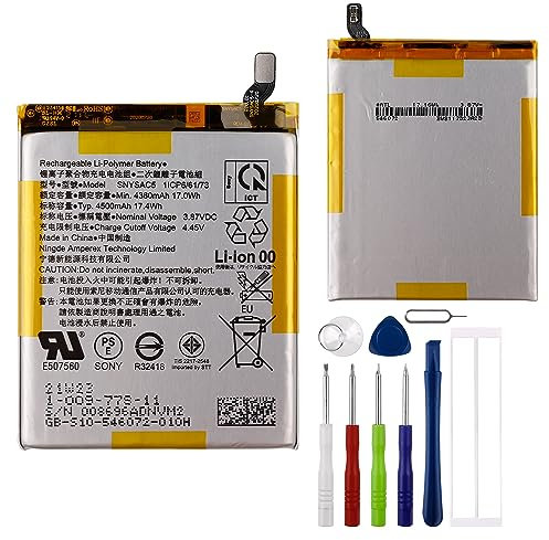 E-yiiviil Ersatzakku SNYSAC5 Kompatibel mit Sony Xperia 1 III XQ-BC72 XQBC62/B 5G with Tools