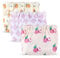 Ptwola 3pcs Small Makeup Bag for Purse, Mini Portable Printed Cosmetic Bags Waterproof No Zipper Self-Closing Travel Storage Pouch for Headphones Jewelry Coin Lipstick