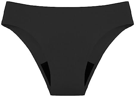 Bikini Menstrual Mujer Baño Traje de Baño Braguita de Color Sólido Deportivo Verano Menstrual Arena Surf Bañador Beachwear Pantalones menstruales para natación Bikini Menstrual Adolescente