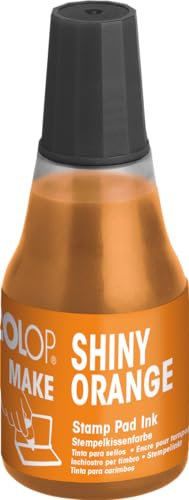COLOP Nachfüllfarbe für MAKE Stempelkissen 25 ml shiny orange