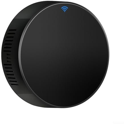 CARMOTTER Smart IR Remote Control, WiFi IR RF Controller, TV, DVD, AUD, AC, Compatible with Tuya Smart Life App