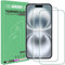 AOKUMA Tempered Glass for iPhone 16 Plus (6.7),Screen Protector, [2 Pack] Premium Quality Guard Film, Case Friendly, Shatterproof, Shockproof, Scratchproof oilproof