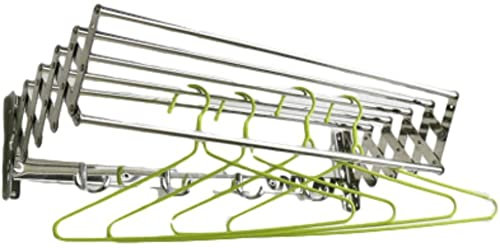 MKAK Stendibiancheria for lavanderia, ritrattable pieghevole da esterno a parete a parete a parete all'asciugamamento spaventoso asciugatrice for asciugatrice Stendini(50cm)