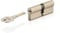 GERCAR Pro+ - Juego de 2 cilindros de cierre continuo 30/30 (2 cilindros perfilados N+G, incluye 10 llaves, 60 mm, cerradura de 60 mm, longitud: 60 mm, A:30, B: 30, sistema de cierre)