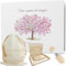 Livre de naissance bébé avec Clé Usb pour les souvenirs numérique et Pochon pour la 1ère tenue- Album Photo Bebe 116 pages pour coller vos photos et écrire - Idéal Cadeau naissance fille et garçon
