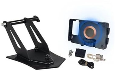 GPS support de moto Pour BMW Pour R 1250 RT Pour R1250RT 2021 2022 2023-support Téléphone Moto Support Navigation Support Dispositif Support Smartphone Support(Wireless charging)