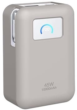 Custodia in silicone per Anker Nano 45W 10000mAh alimentatore custodia protettiva antipolvere per power bank (Gray)