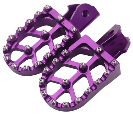 XUXRHMEAN Repose-Pieds Moto pour sur-Ron, Surron Light Bee X/S Et Talaria Cale Pied Moto(Violet)