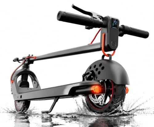 Monopattino Elettrico 500W per Adulti, 30km/h, 35km Autonomia, Pneumatici 8.5 Antiforatura, Doppio Freno, App, Carico 136kg, Peso 14kg, Leggero e Potente per il Commuting Urbano