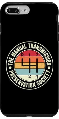 4 Speed Manual Transmission Preservation Society Case for iPhone 7 Plus/8 Plus