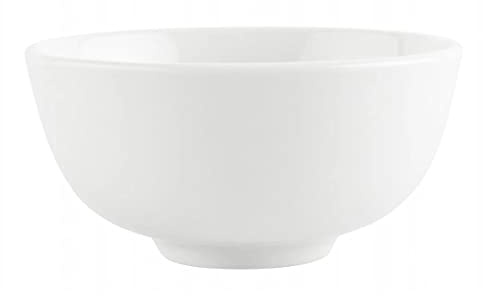 Utopia E50013 Pure Rice Bowl, 5, 12.5 cm, 13.75 oz., 39 cL, White (Pack of 24) | Provides a 13.75 oz (39 cL) capacity and 5-inch diameter, built to withstand daily service in professional kitchens.