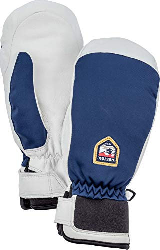 HESTRA Damen Women's Moje CZone Mitt Handschuhe Grau/Blau 6