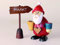Holzfigur Weihnachtsmann Weihnachtsmarktbummler HxB 9,5x6,5cm NEU Seiffen Erzgebirge Dekoration Holzfiguren Weihnachten Fensterschmuck Spielzeug Deko Weihnachtsfigur