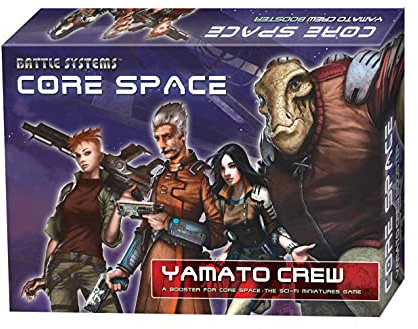 Battle Systems Core Space – Yamato Crew – Sci-Fi-Miniaturspiel – Multi-Level-Tischkriegsspielbrett – Wargaming 40K Universum – BSGCSC008