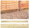 Forest Garden Gravel Board - 1.83m - Pack of 5