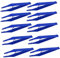 AMOYER 10pcs Perles Plastique Brucelles médicales jetables Petit brucelles Outils Forceps pour Artisanat Faire Couleur aléatoire