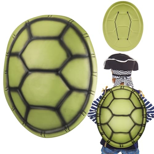 SchildkröTenkissen Zum Anziehen KostüM Halloween Kinder, SchildkröTen KostüM Requisiten Ninja SchildkröTenpanzer FüR Halloween Party Cosplay