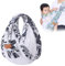 CaCaCook Baby Tragetuch, Atmungsaktive Babytrage Neugeborene, Verstellbare 3D Mesh Babytragen Babytragetücher Tragetuch Wickeln mit Dicken Schultergurten und Tasche Neugeborene