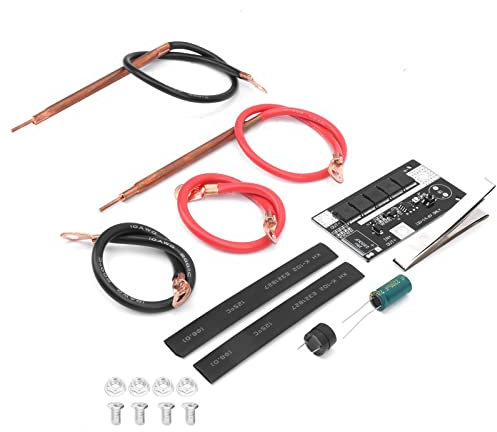 12V Saldatrice a Punti Portatile, 18650/26650/32650 Saldatore a Punti per Batteria Portatile 12V Mini Saldatrice a Punti Apparecchio per Saldatura Punti con Penna
