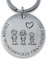 SMARTEON Personalisierter Schlüsselanhänger mit Gravur für Mama, Papa, Oma, Opa, mit Namen und Symbolen, individuelles Geschenk für Weihnachten, Geburtstag, Hochzeit, einzigartiges Andenken (Opa)