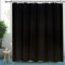 YISURE ÜBERLÄNGE Duschvorhang Schwarz Höhe 240cm für Badezimmer, Polyester Extra Groß Badvorhang Antischimmel für Zuhause, Wasserabweisend Duschvorhänge für Badewanne, Breite 200 x extra Höhe 240cm