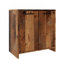 Vicco Waschbeckenunterschrank Kiko, Waschtischunterschrank, Eiche rustikal, 58 x 60 cm
