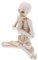 Homoyoyo -Ornamente Yoga- Schreibtischaufsatz Hausdekorationen Für Zuhause Yoga-Pose Figuren Niedliche Yoga-Figur Spukhaus Gartendekoration Yoga-Figur